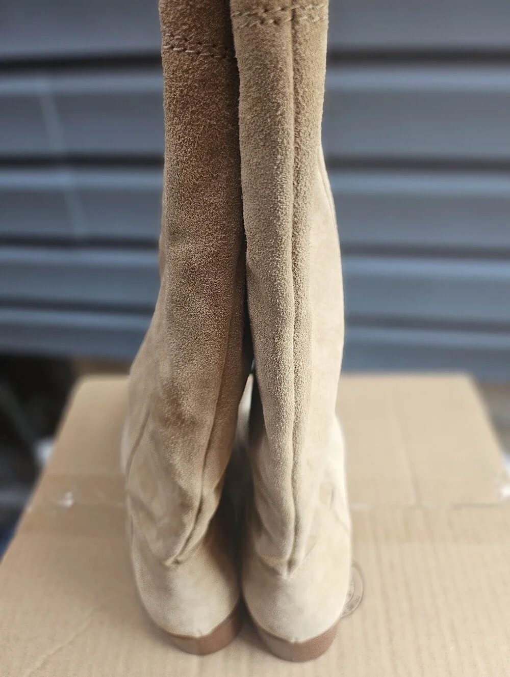 Veronica Beard suede boots